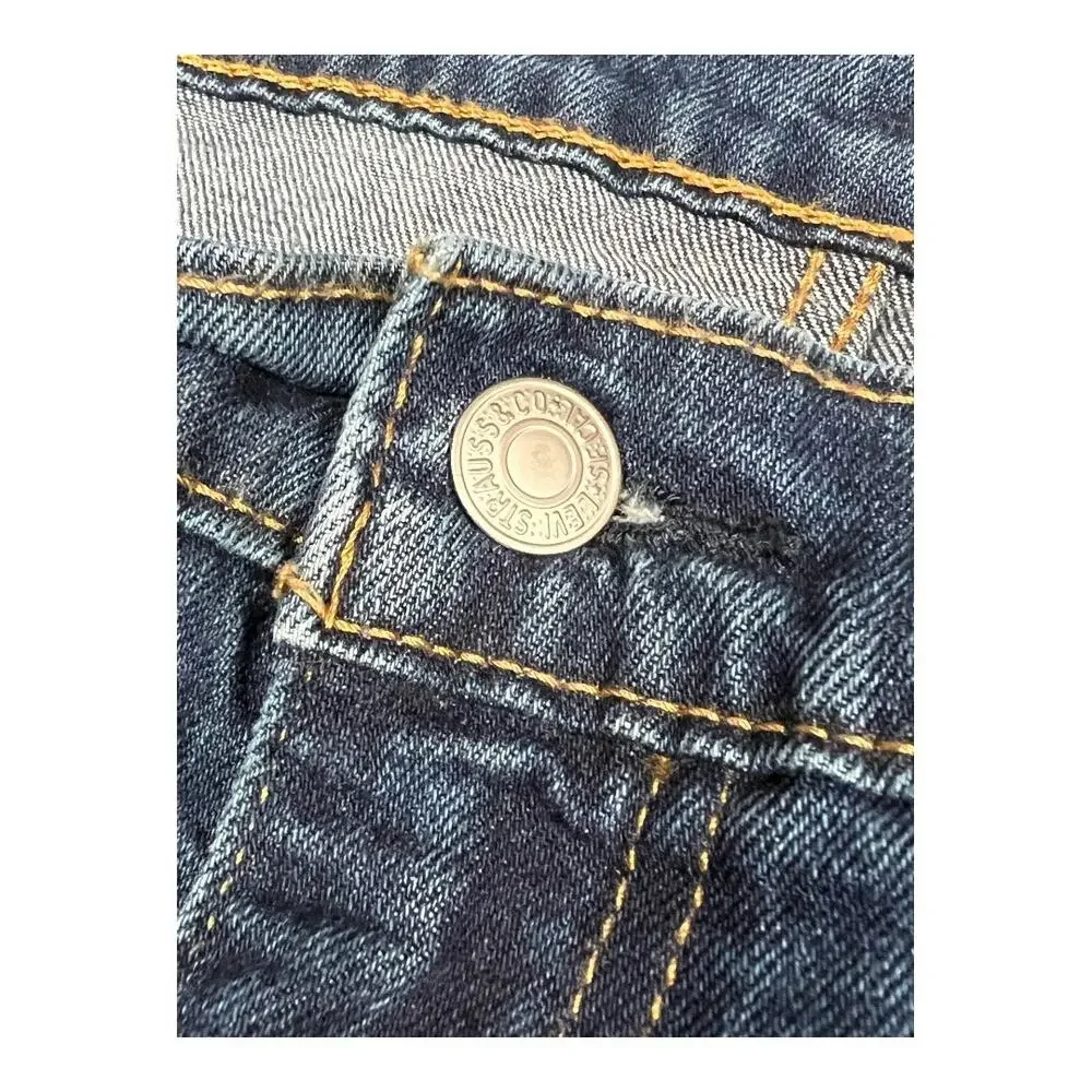 Men’s Levi’s 42x30 Straight Classic Blue Jeans Denim Utility Pants
